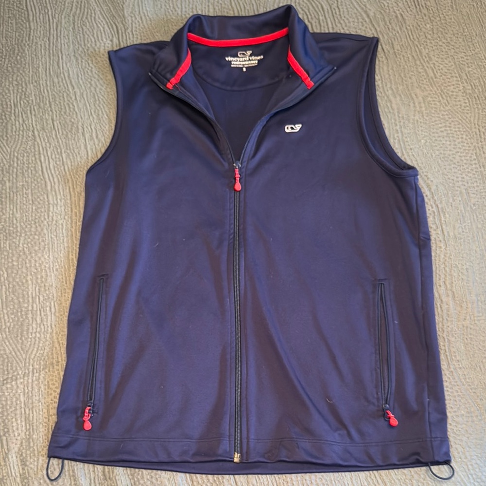 Navy Blue Men's Vest by Vineyard Vines